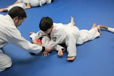 Brazilian Jiu-Jitsu class at Han Mi